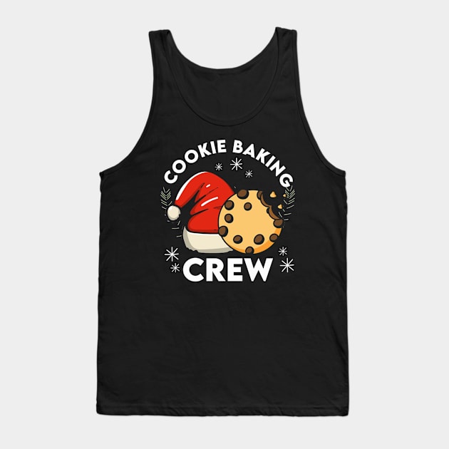 Cookie Baking Crew | Christmas Cookie Bakers Tank Top by DancingDolphinCrafts